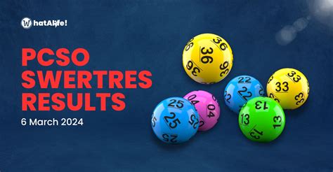 swertres result march 6 2024|SWERTRES RESULT, Wednesday, March 6, 2024 – Official .